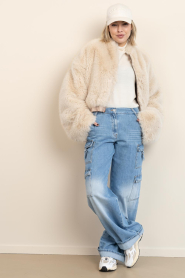 Est'Seven |  Revisable  bomber jacket Kingsky| natural | Picture 3