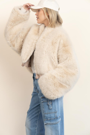 Est'Seven |  Revisable  bomber jacket Kingsky| natural | Picture 7