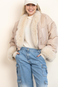 Est'Seven |  Revisable  bomber jacket Kingsky| natural | Picture 8