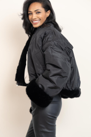 Est'Seven |  Rev. bomber jacket Kingsky | black | Picture 7