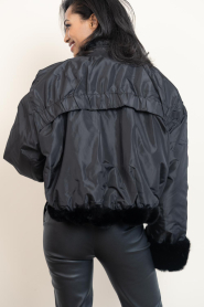 Est'Seven |  Rev. bomber jacket Kingsky | black | Picture 8