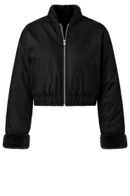 Est'Seven |  Rev. bomber jacket Kingsky | black | Picture 1