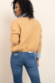 American Vintage |  Soft alpaca cardigan Vitow | camel | Picture 7