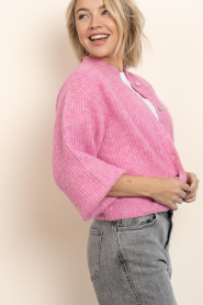 American Vintage |  Knitted cardigan East | pink | Picture 5