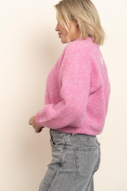 American Vintage |  Knitted cardigan East | pink | Picture 6