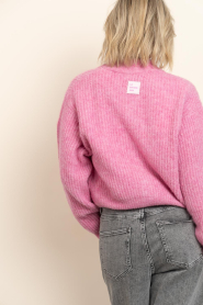 American Vintage |  Knitted cardigan East | pink | Picture 8