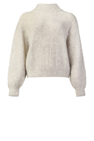 American Vintage |  Knitted sweater East | grey | Picture 1