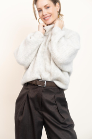 American Vintage |  Knitted sweater East | grey | Picture 2