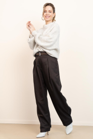American Vintage |  Knitted sweater East | grey | Picture 3