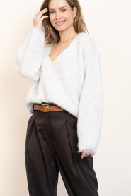 American Vintage |  Alpaca sweater Nuny | grey | Picture 5