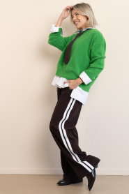 Est'Seven |  Sporty pants May | brown | Picture 4