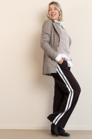 Est'Seven |  Sporty pants May | brown | Picture 3