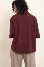 Est'Seven |  Blouse Alijah | burgundy | Picture 7