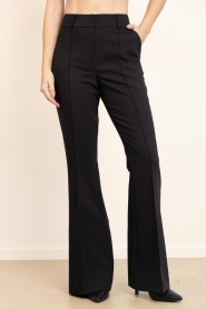 Aaiko |  Flared trousers Glenn | black | Picture 5