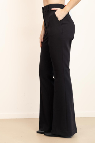 Aaiko |  Flared trousers Glenn | black | Picture 6