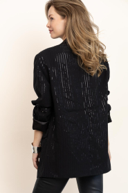 Aaiko |  Blazer with sequins Kendal | black | Picture 8