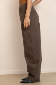 Aaiko |  Barrel jeans Quinn | dark green | Picture 8