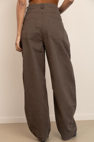 Aaiko |  Barrel jeans Quinn | dark green | Picture 9