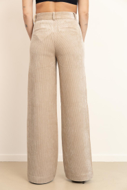 Co'Couture |  Corduroy trousers Daisy | beige | Picture 8