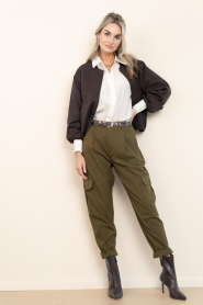 Co'Couture | Ballon bomberjas Luna | bruin | Afbeelding 3