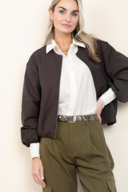 Co'Couture | Ballon bomberjas Luna | bruin | Afbeelding 5