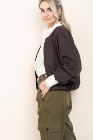 Co'Couture | Ballon bomberjas Luna | bruin | Afbeelding 6