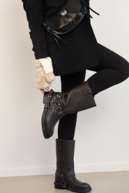 Posa |  Boots with silver colored details Tora | brown | Picture 2