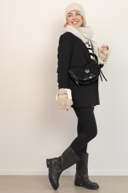 Posa |  Boots with silver colored details Tora | brown | Picture 3