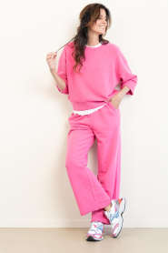 American Vintage |  Sweatpants Atubay | pink | Picture 3