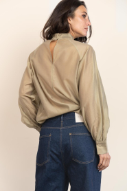 Second Female |  Lyocell top with ruffles Kannika | beige | Picture 7