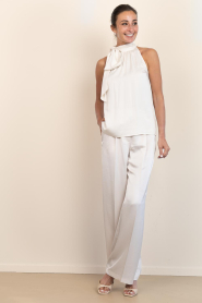 Second Female |  Viscose blend top Kura | natural | Picture 3