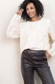 Second Female |  Top with sequins Glimmer | natural | Picture 5