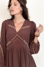 Little Soho |  Ombre bracelet Katja | brown | Picture 3