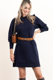 Little Soho |  Leather belt Mandy | camel | Picture 2