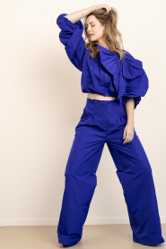 Dante6 |  Wide leg pants Tempest | blue | Picture 2