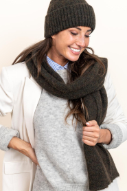 American Vintage |  Knitted beanie East | brown | Picture 4