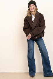 American Vintage |  Knitted beanie East | brown | Picture 3