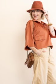 House of Ord |  Panama hat Heather | red | Picture 2
