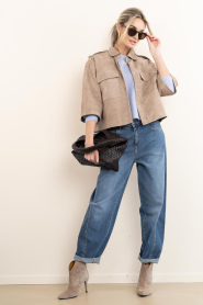 by-bar :  Barrel jeans Begum | blue - img5