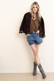 Ivylee Copenhagen :  Leather cowboy boots Tracy | brown - img5