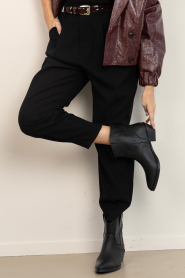 Ivylee Copenhagen :  Leather ankle boots Corrie | black - img4