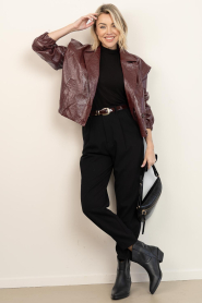 Ivylee Copenhagen :  Leather ankle boots Corrie | black - img5