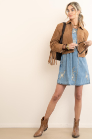 Ivylee Copenhagen :  Leather ankle boots Corrie | camel - img4