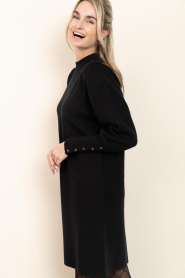 Janice |  Soft knitted dress Clay | black | Picture 8