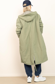 American Vintage :  Lined long coat Zotcity | green - img5