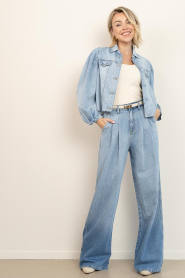 Ibana |  Wide leg jeans Pristina | blue | Picture 2