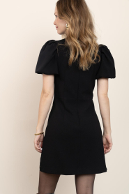 Ibana |  Mini dress with bows Darcey | black | Picture 7
