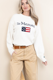Mercer |  Knitted sweater with print Lilly | natural | Picture 5