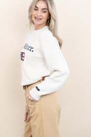Mercer |  Knitted sweater with print Lilly | natural | Picture 6