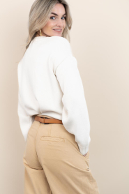 Mercer |  Knitted sweater with print Lilly | natural | Picture 7